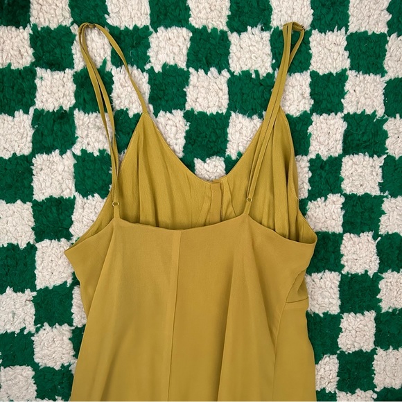 For Love & Lemons Prickly Pear Dress in Mustard - Picture 6 of 7